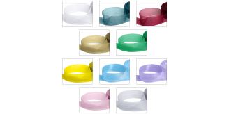 100x 15mm Organza Ribbon 20m Rolls Sheer Wedding Craft Gift Wrap Bulk Job Lot UK