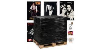 Pallet of 2,279 Official Elvis Presley Memorabilia & Vintage Collectibles