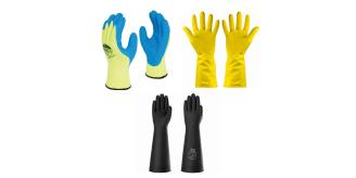 One Off Job Lot of 25 Mixed Industrial Gloves