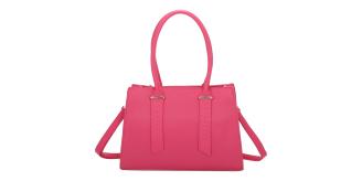 30 pcs Mix Colours-Soft Pu Medium Size Tote Bag Shoulder Bag with Front Stitching Details