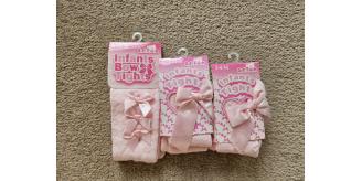 Baby Girl Tights with Bow/Frills Assorted Joblot for Resale 35pc Soft Touch