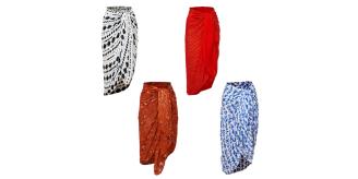 40 Designer Bamboo Sarongs | Mixed Colours & Prints 