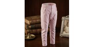Girls Pink Skinny Pants High Waist Stretch Cotton School Trousers Kids Slim Fit 9-14Y