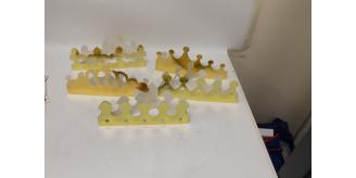 Crown Party Hats with Rhinestones and Letters To decorate 
