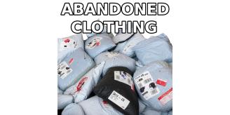 Wholesale Job lot of 25 Abandoned Clothing Parcels - Mystery Unopened Items