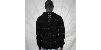 One off joblot of 30x criminal damage Studded jackets Unisex Retro Y2K