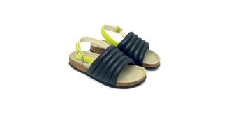 Wholesale Job Lot of 5 The Eugens Girl's Billie Black Sandals