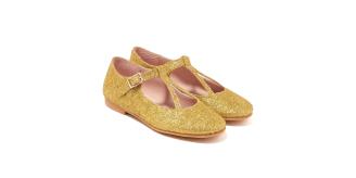 Wholesale Job Lot of 6 The Eugens Girl's Simone Glitter Mary Jane Shoes