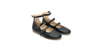 Wholesale Job Lot of 5 The Eugens Girl's Gabi Black Mary Jane Shoes