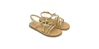 Wholesale Job Lot of 5 The Eugens Girl's Cassie Gold Sandals