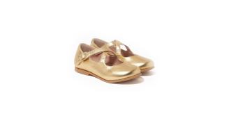 Wholesale Job Lot of 7 The Eugens Girl's Dorothy Gold Mary Jane shoes