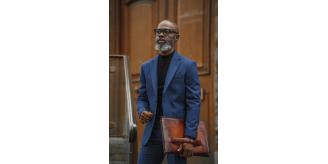 SILVIANO 16" LUXURY LEATHER ORGANISER & LAPTOP SLEEVE - for men and women