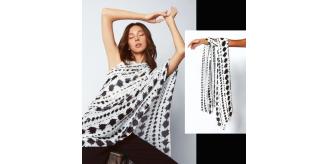 20x Women's Lightweight Scarf - Monochrome
