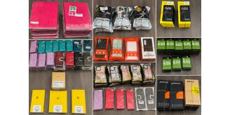 Wholesale Job Lot – 1,394 New iPhone + Samsung Mobile Phone Cases, Screen Protectors, Tablet Cases & Screen Protectors + AirPod & Apple Watch Access