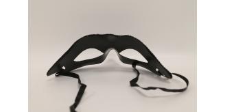 Black Masqueraide Harlequin Masks  Venetion style 