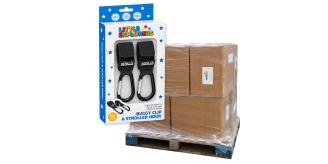 Pallet of 2,000 Little Explorers Premium Buggy Clips – 2 Pack Universal Hooks