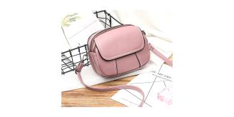 Mix 35 pcs Various Colours-Soft PU Leather Three Zippers Cross Body Bag