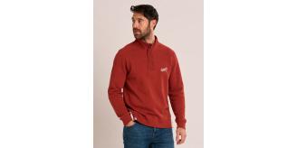 One Off Job Lot of 5 Brakeburn Mens Burgundy Quarter Zip (S-XL)