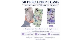 50 x Cases for iPhone 11 12 13 Job Lot Mixed Colours Wholesale Phone Covers NEW
