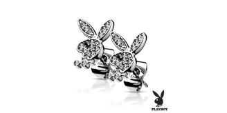 Wholesale Job Lot of 20 Pairs of Playboy CZ Earrings