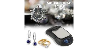 Portable LCD Digital Mouse Scale 50 Pcs High Precision Jewellery Pocket Weighing Scale Wholesale Clearance