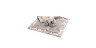 Gund Spunky Dog Lovey Blanket 16 Gray