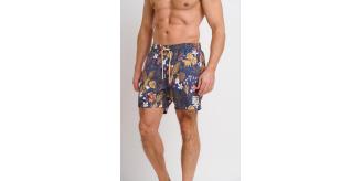 One Off Job Lot of 14 Brakeburn Men's Botanical Jungle Swim Shorts (30-38)