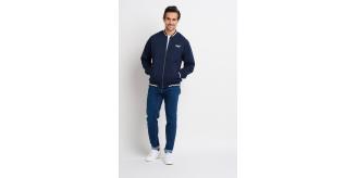 One Off Job Lot of 17 Brakeburn Men's Navy Bomber Jacket
