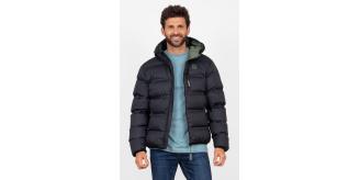 Wholesale Job Lot of 7 Brakeburn Men's Black Puffer Jackets (M-XXL)