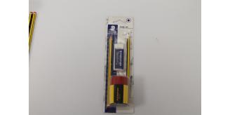 A parcel of 25 Staedtler Study Sets with 2 x HB Pencils ,An Eraser ,A pencil Sharpener