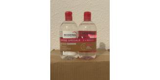 Bioderma Sensibio H2O 500ml Twin Packs – 60 Packs / 120 Bottles – Brand New