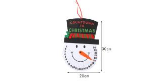 200 x Christmas Snowman Countdown Decorations Kids Xmas Gifts Stocking Fillers
