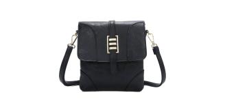 MIX 20 PCS-Small PU Front Flap 2 Compartment Cross Body Bag Shoulder Bag-9124
