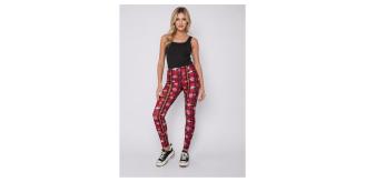 Mix 100 pcs Christmas Prints leggings-Super Soft 4 Way Stretchy Leggings (One Size fit UK 8-16)