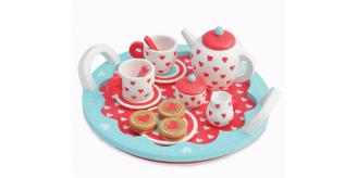 Indigo Jamm Heart Tea Set