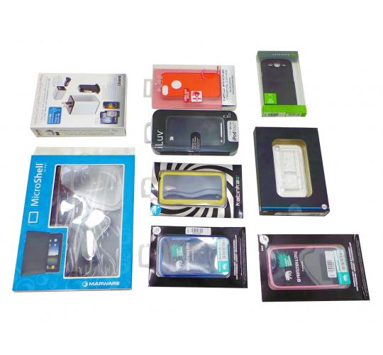 One Off Lot of 245 Assorted Mobile Phone Accessories Cases Headphones etc.