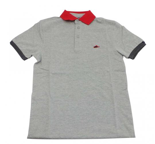 Joblot of 6 Atticus Polo Shirts 'Taylor Polo' Mens Grey & Red XS & XL
