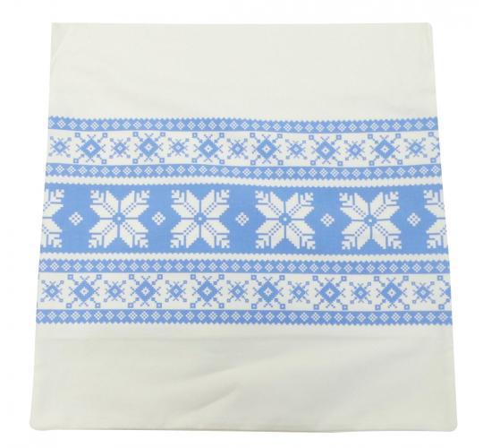 Joblot of 10 Hipster Spinster Large 'Fair Isle' Cushion Covers Blue & White