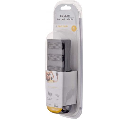 20 x Belkin Scart 3-Way Multi Adapter Switchbox Splitter Extension Cable F8V3280Aea3