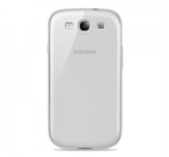 50 x Belkin Samsung Galaxy S3 / SIII Slim Grip Sheer TPU Case/Cover/Skin Clear F8M398cwC05