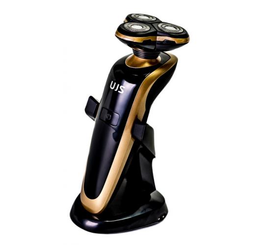 UJS-220 Electric Cordless Shaver Wet/Dry Shave with charging stand