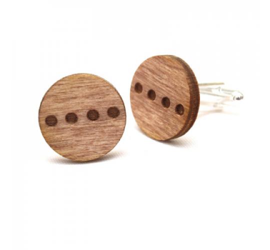 Riada by Adair ETC ETC Birch cuff links