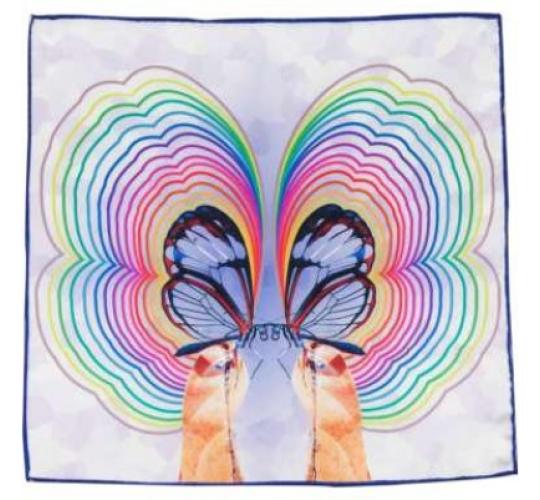 Selection of Printed 100% Silk Pocket Squares