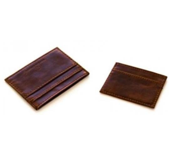 Selection of Handmade Leather Men's Card Holders