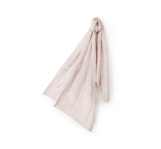 Wholesale Job Lot Summer Metallic Leaf Printed Scarf