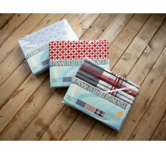 100% COTTON Flannelette DUVET COVER SETS