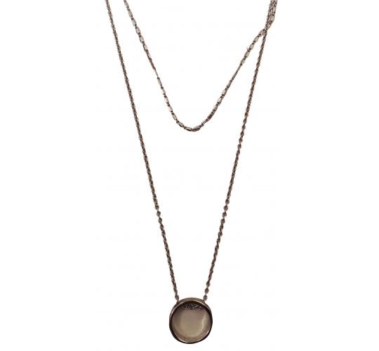 Wholesale Joblot of 20 Designsix Silver Layer Ring Necklaces