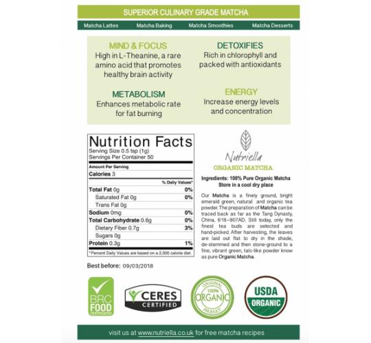 Matcha Green Tea Powder