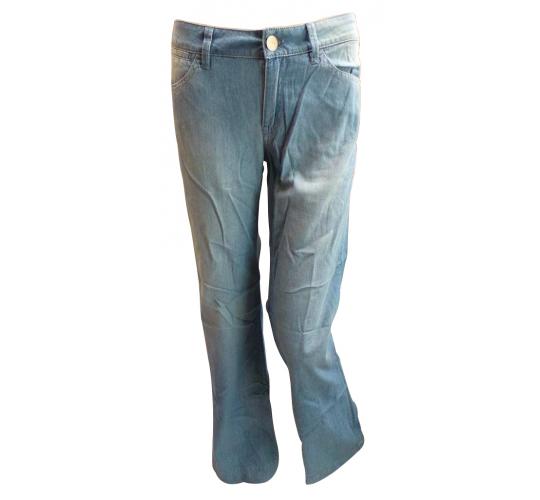 Wholesale Joblot of 10 Ladies Mango Light Blue Loose Fit Jeans Sizes 6-16