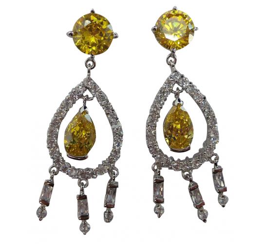 One Off Joblot Of 11 Phoenix Jayy Teardrop Chandelier Earrings One Off Joblot Of 11 Phoenix Jayy Teardrop Chandelier Silver Yellow Earrings